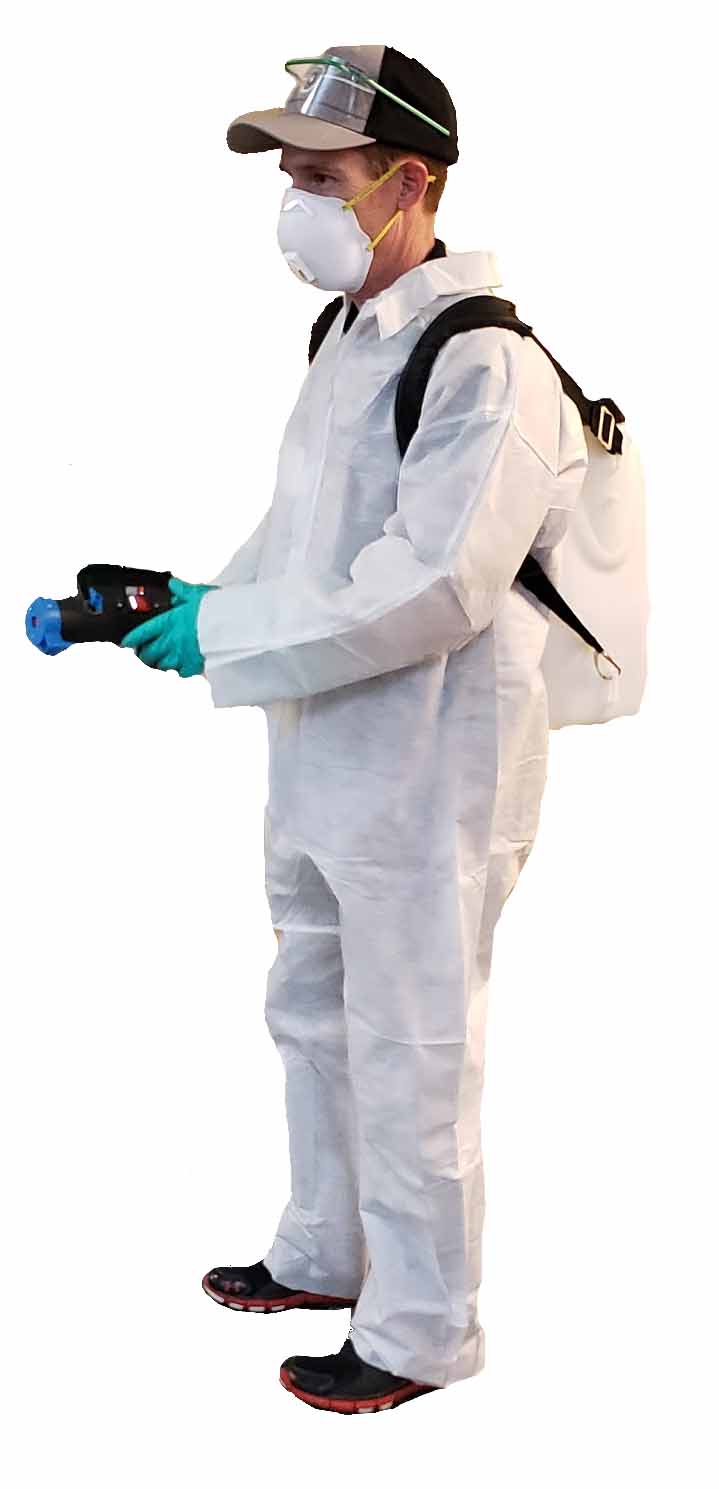 Disinfecting Service Tech